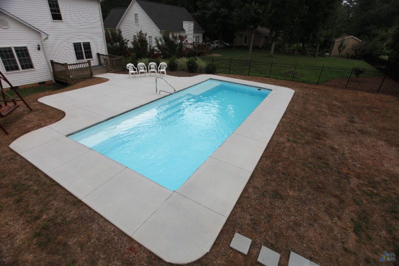 The Grand Manhattan - San Juan Pools | Rectangle Pool with Long Bench