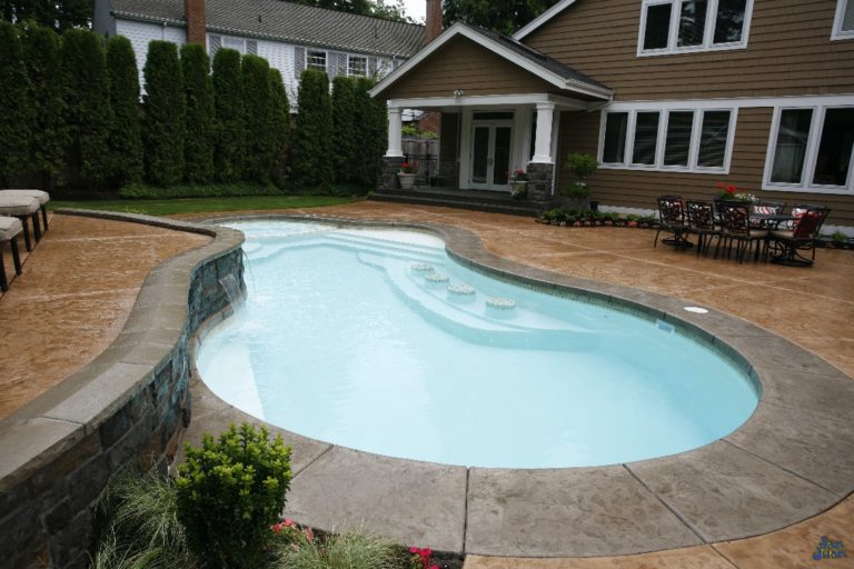 The Pleasure Island - San Juan Pools | A Free Form Fiberglass Pool & Spa