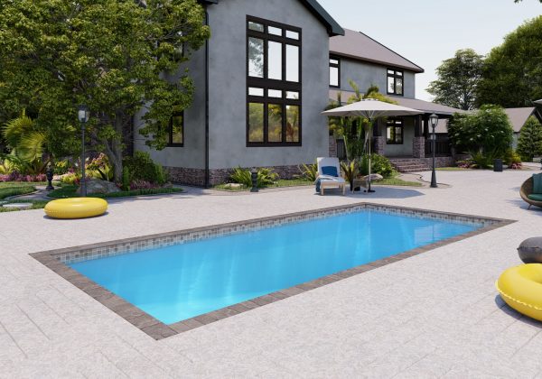 The Wylela – A Rectangle Pool Shape with Personality