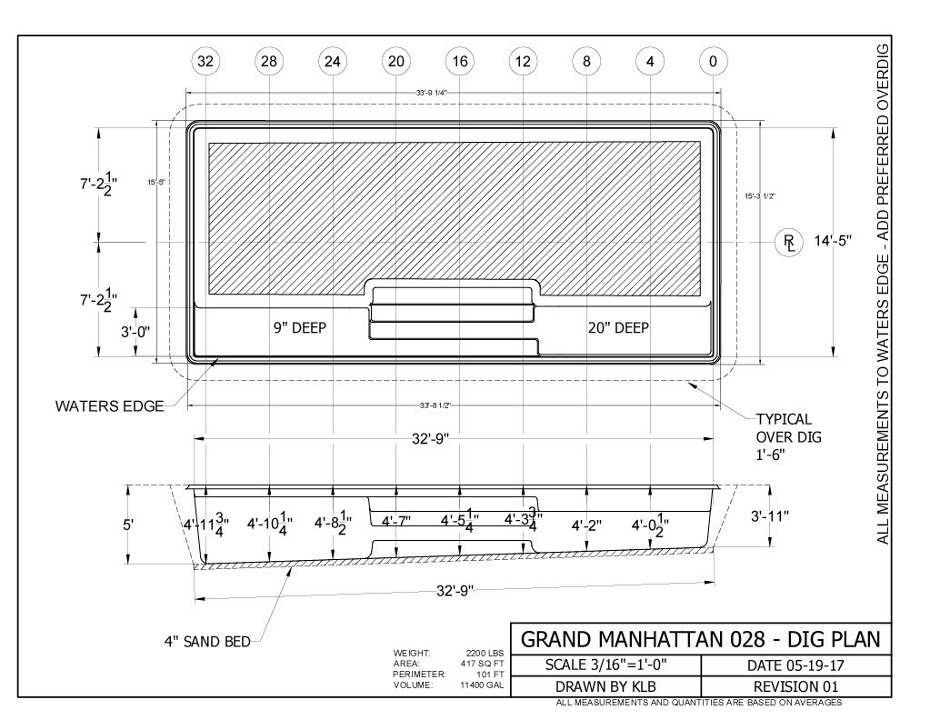 Pozuelo plástico rectangular