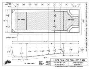 Luxor Shallow Fiberglass Pool: Modern Elegance for Your Backyard