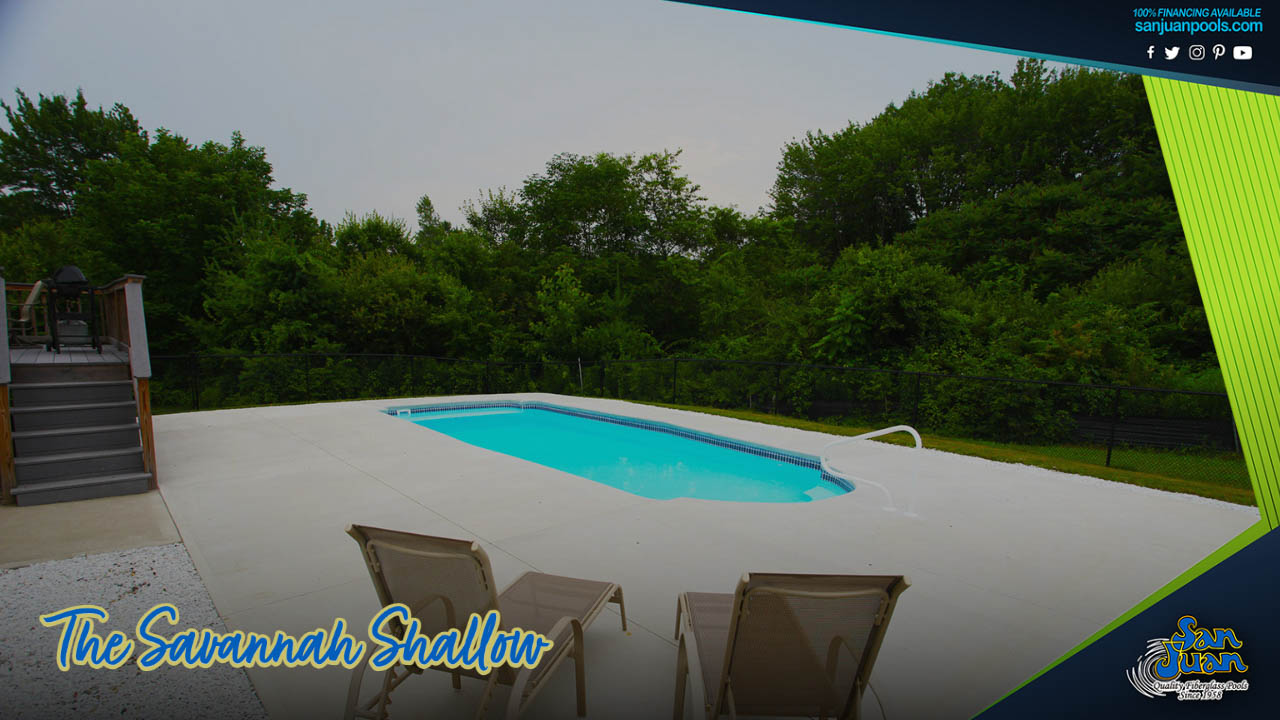 large shallow pool