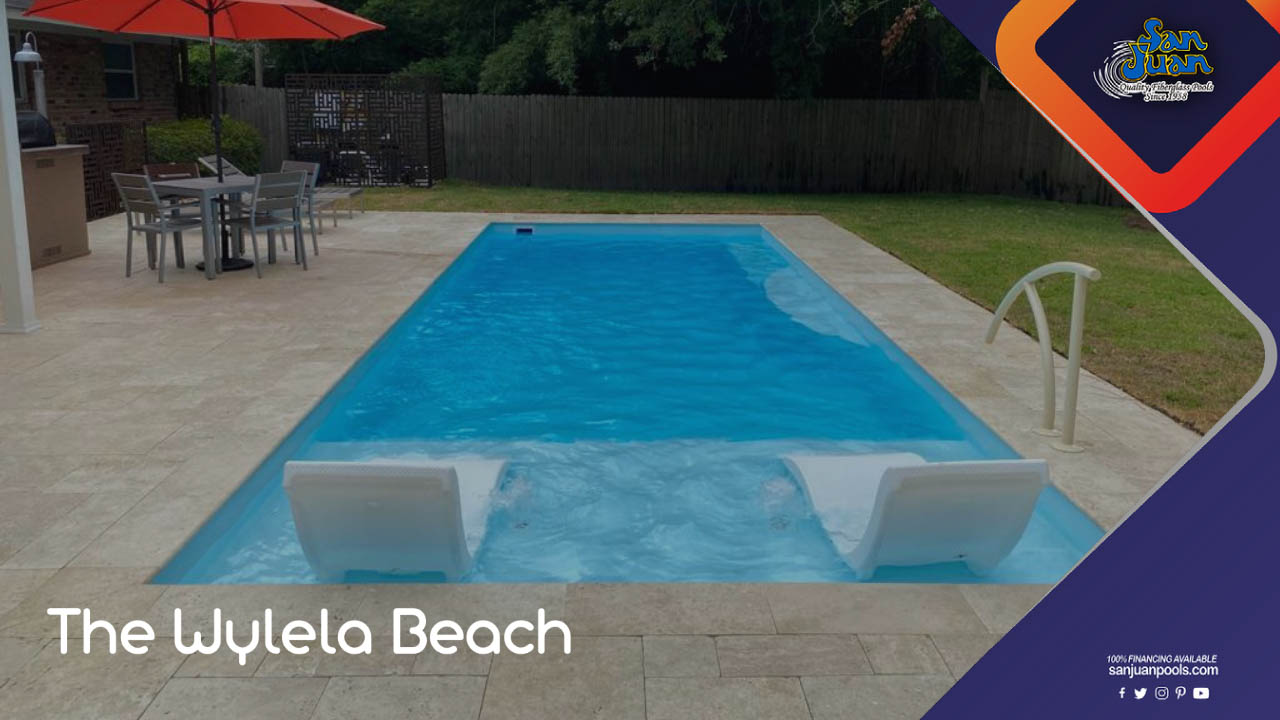 The Wylela Beach provides a lot of desirable attributes for our San Juan Pools clients.