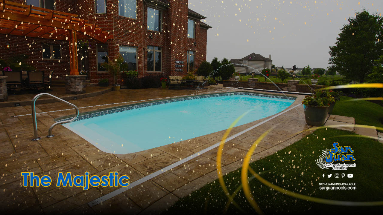 The Majestic is a serene body of water with a conservative pool shape