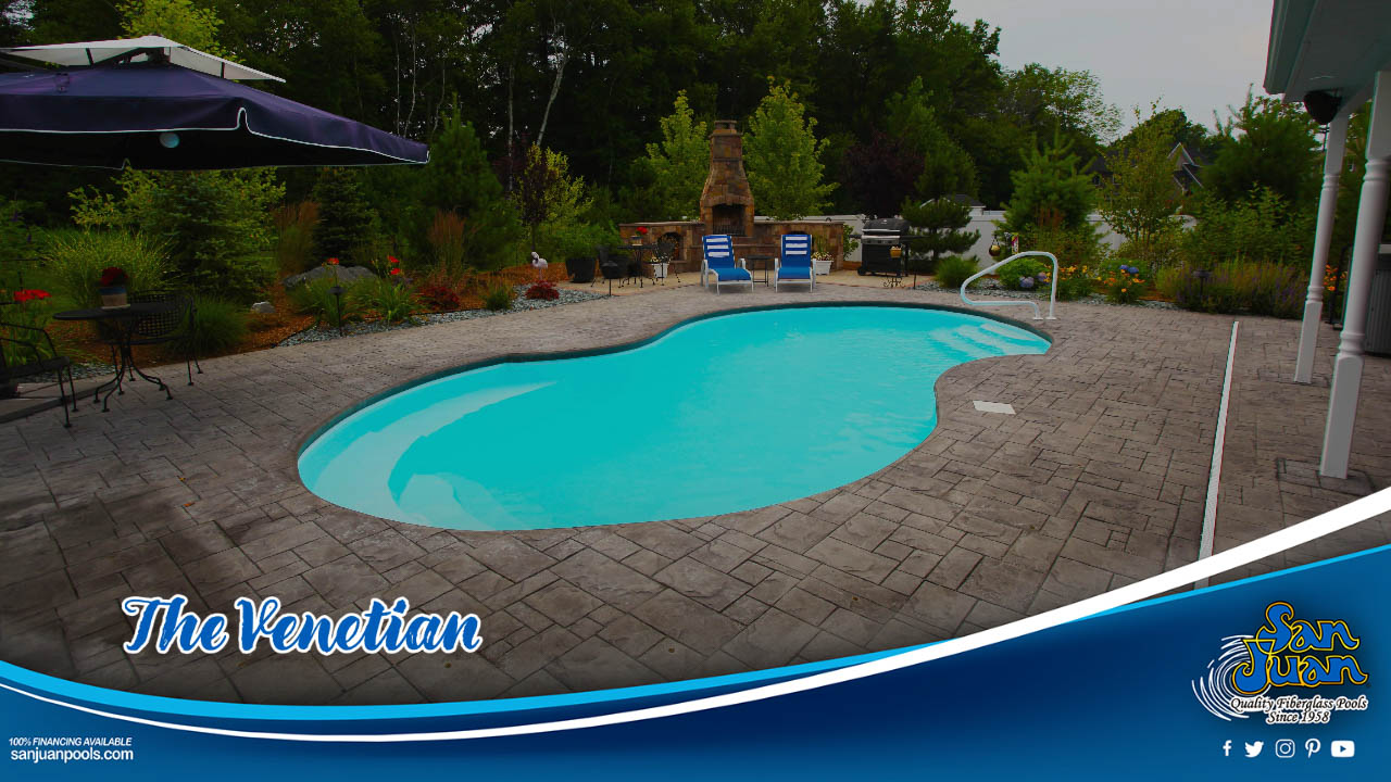 The Venetian is in a league of its own. It’s part of our modern pool design family