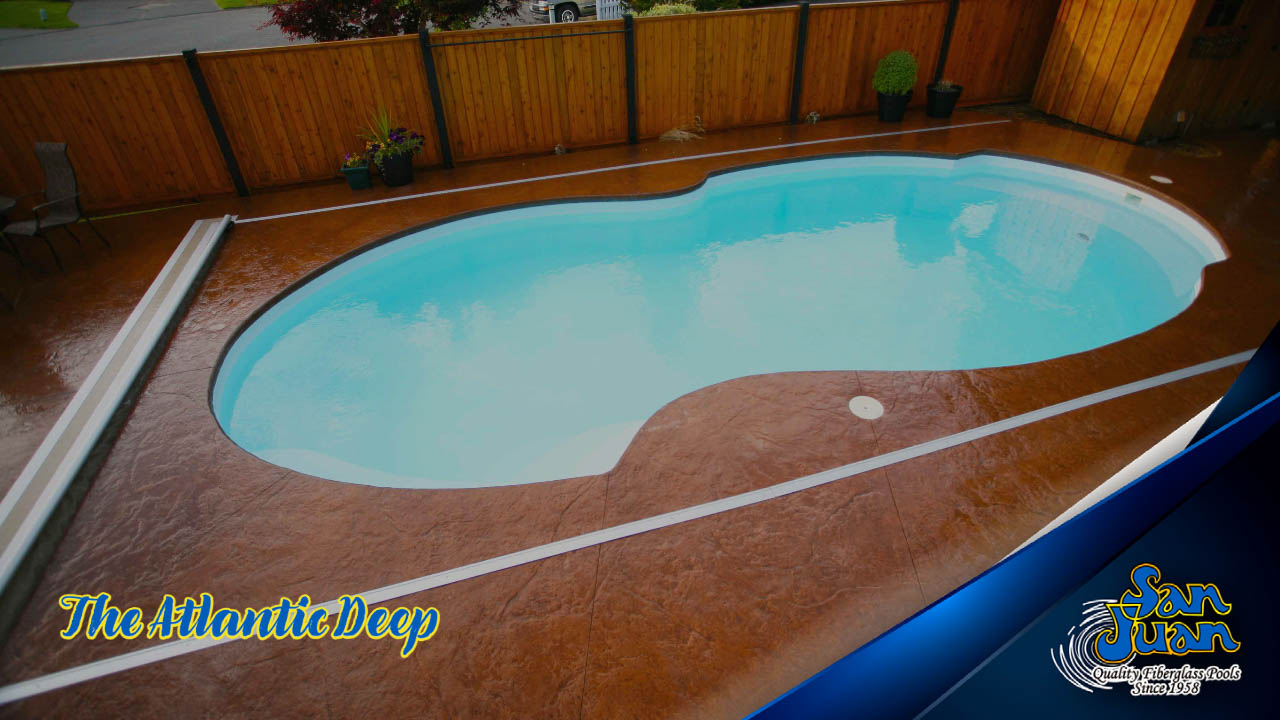 The Atlantic Deep – A Modern Free Form Pool Shape with Deep End