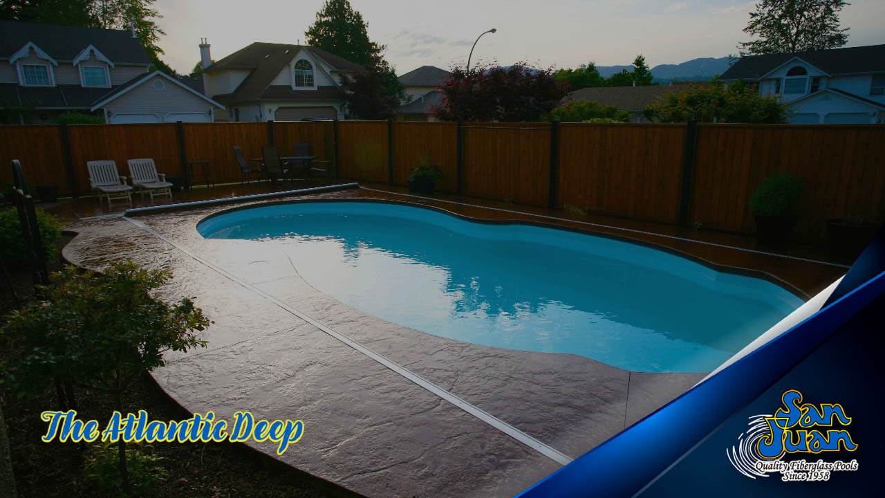 The Atlantic Deep – A Modern Free Form Pool Shape with Deep End