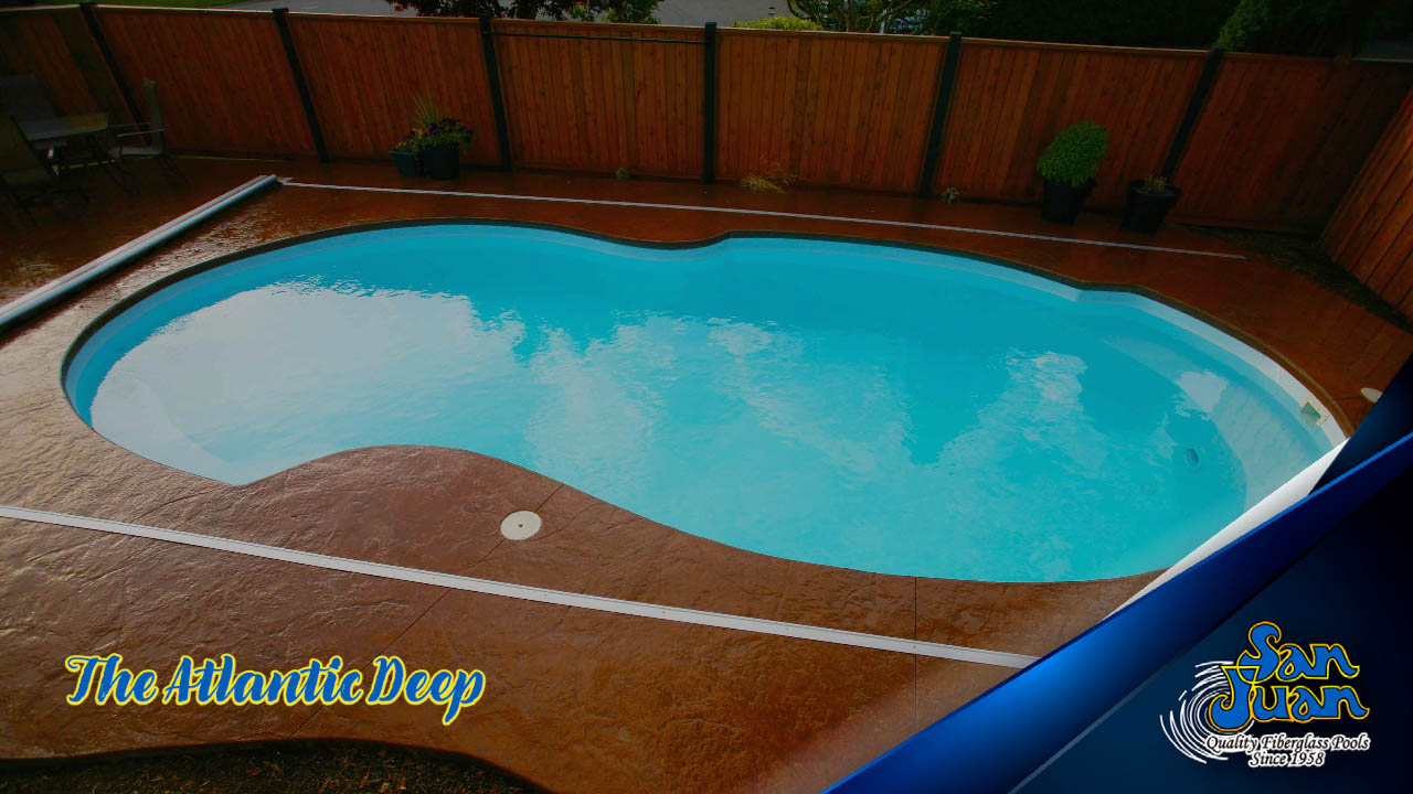 The Atlantic Deep – A Modern Free Form Pool Shape with Deep End