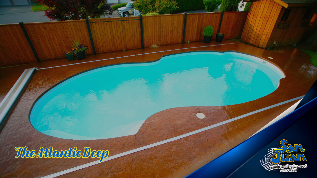 The Atlantic Deep – A Modern Free Form Pool Shape with Deep End