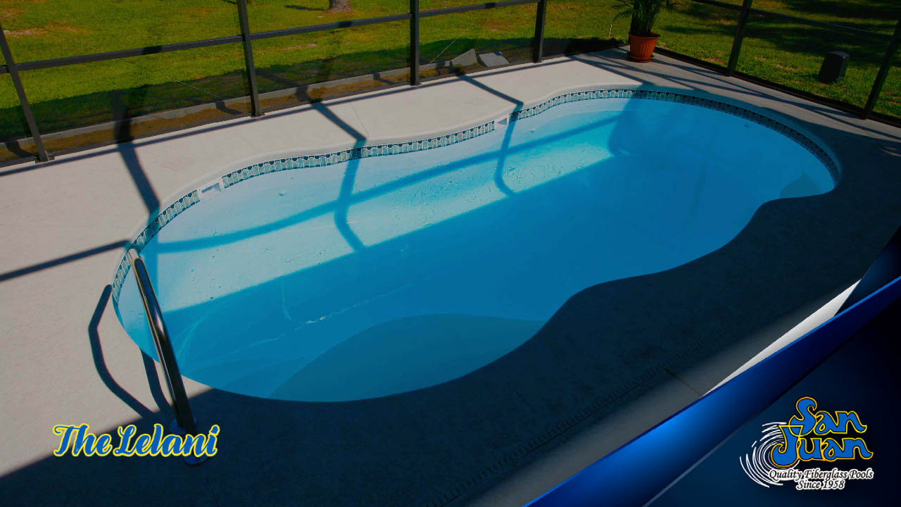 The Lelani – A Free Form Pool Shape with Tanning Ledge