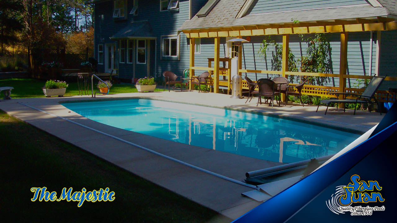 The Majestic is a serene body of water with a conservative pool shape.
