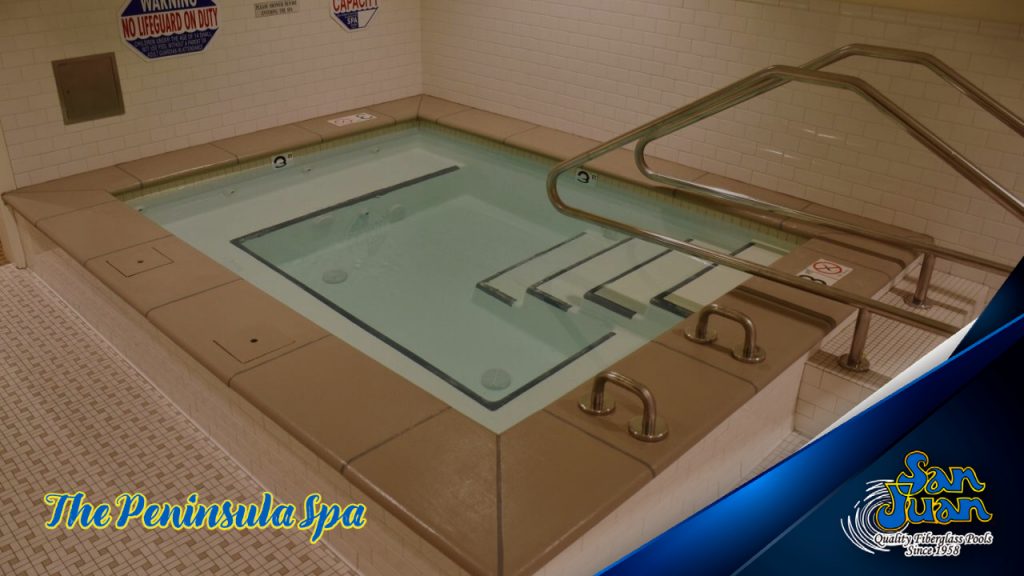 The Peninsula Spa – A Rectangular Fiberglass Spa