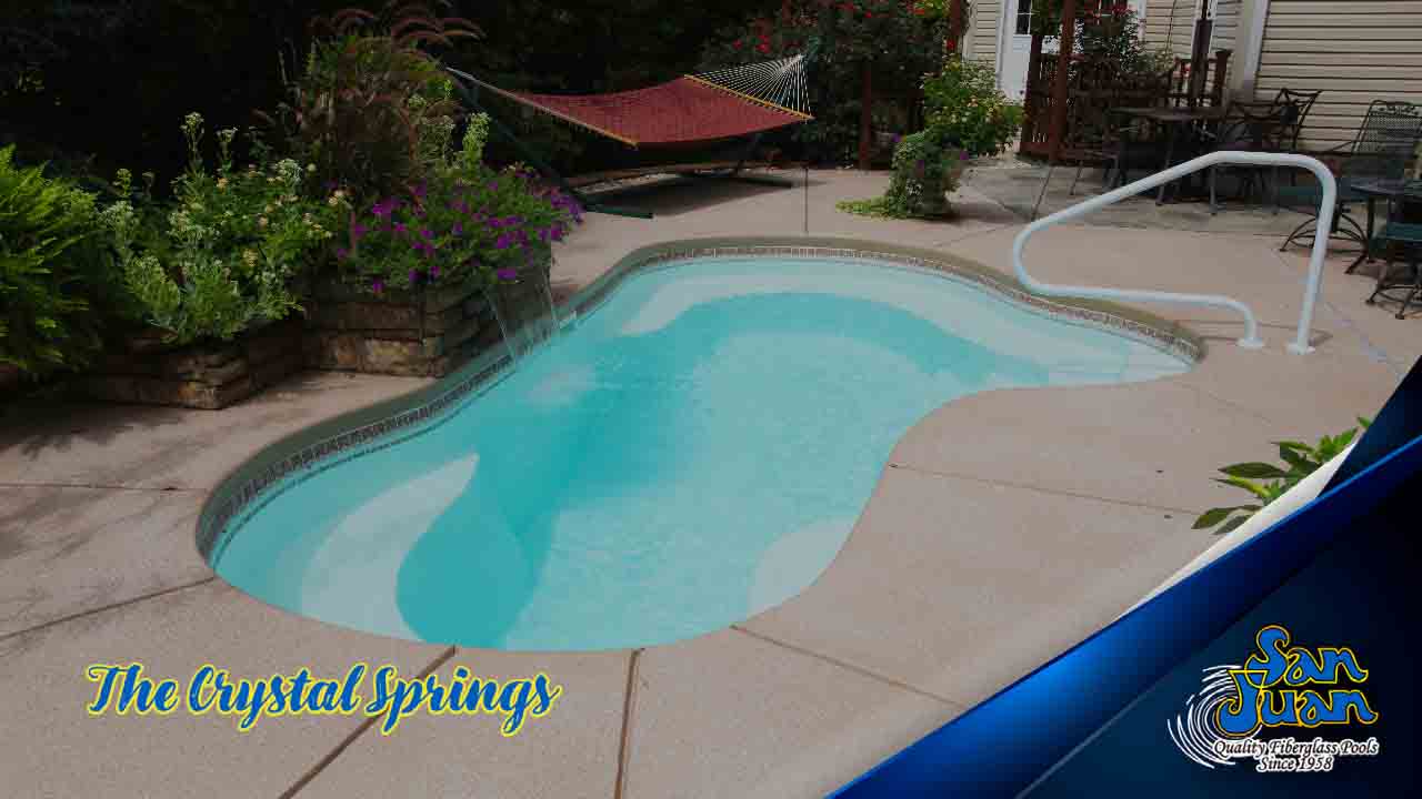 The Crystal Springs – Fiberglass Pool & Spa Hybrid Model