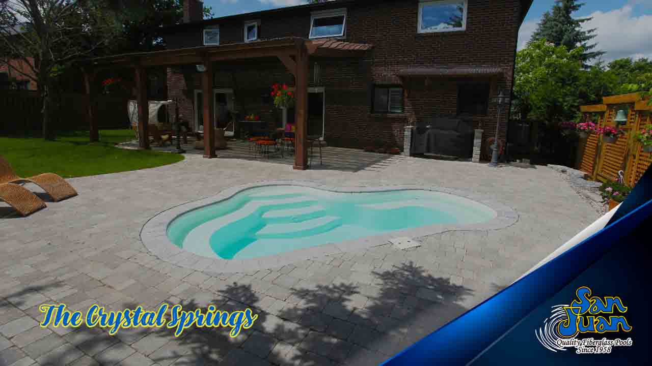 The Crystal Springs – Fiberglass Pool & Spa Hybrid Model