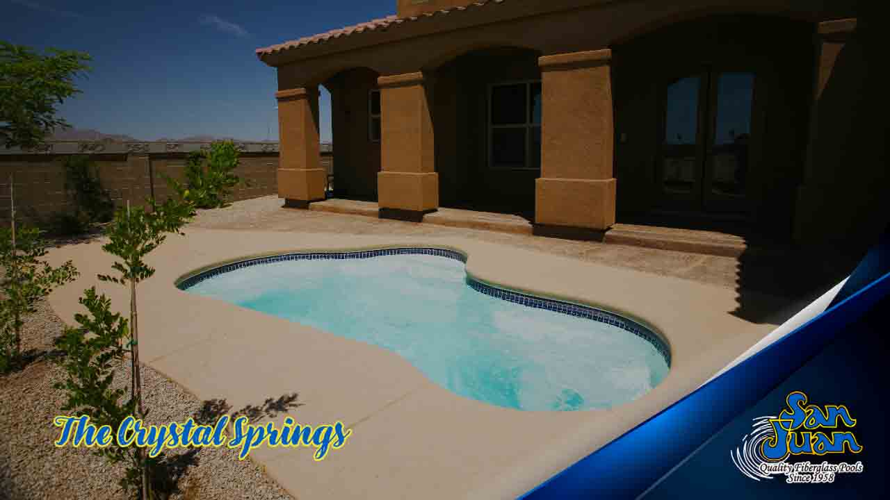 The Crystal Springs – Fiberglass Pool & Spa Hybrid Model