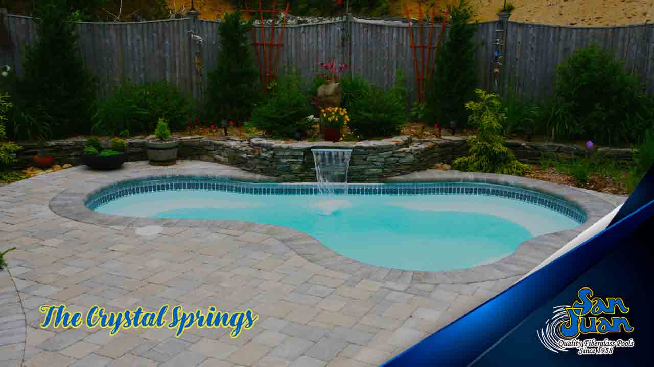 The Crystal Springs – Fiberglass Pool & Spa Hybrid Model