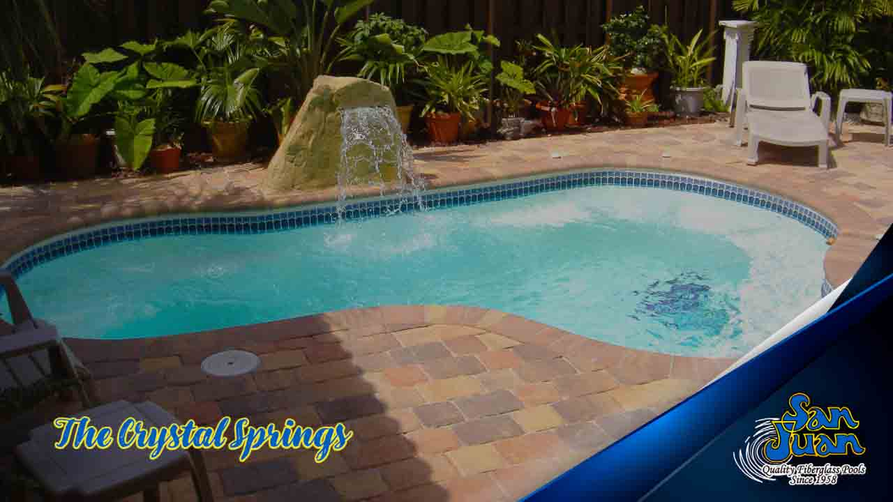 The Crystal Springs – Fiberglass Pool & Spa Hybrid Model