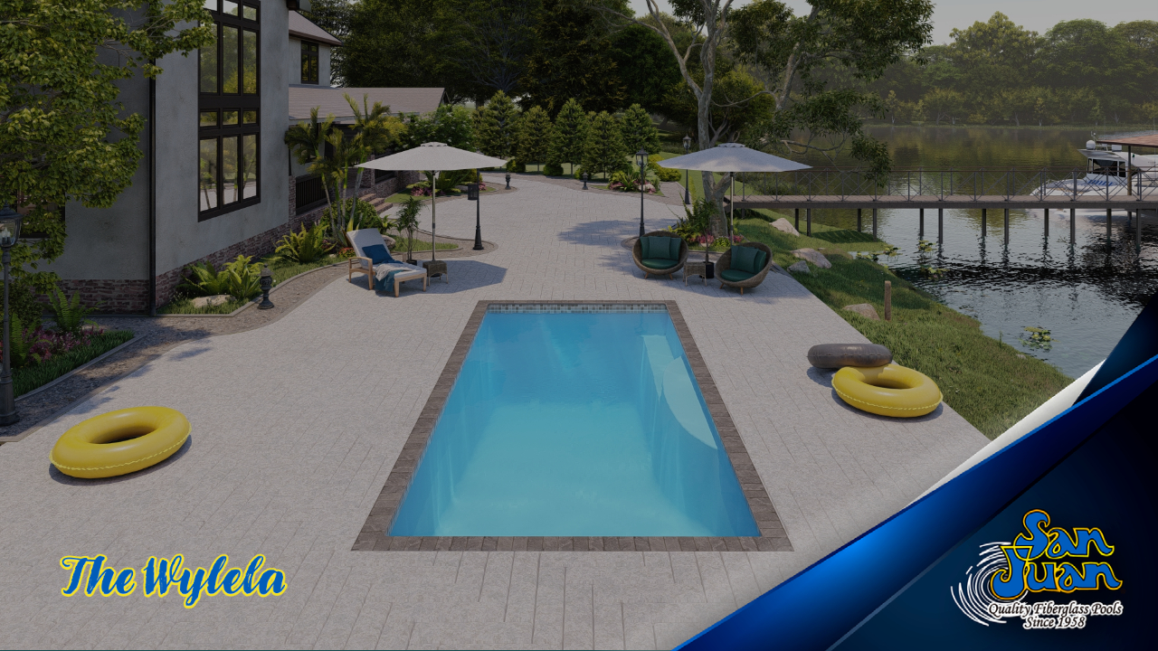 The Wylela – A Rectangle Pool Shape with Personality