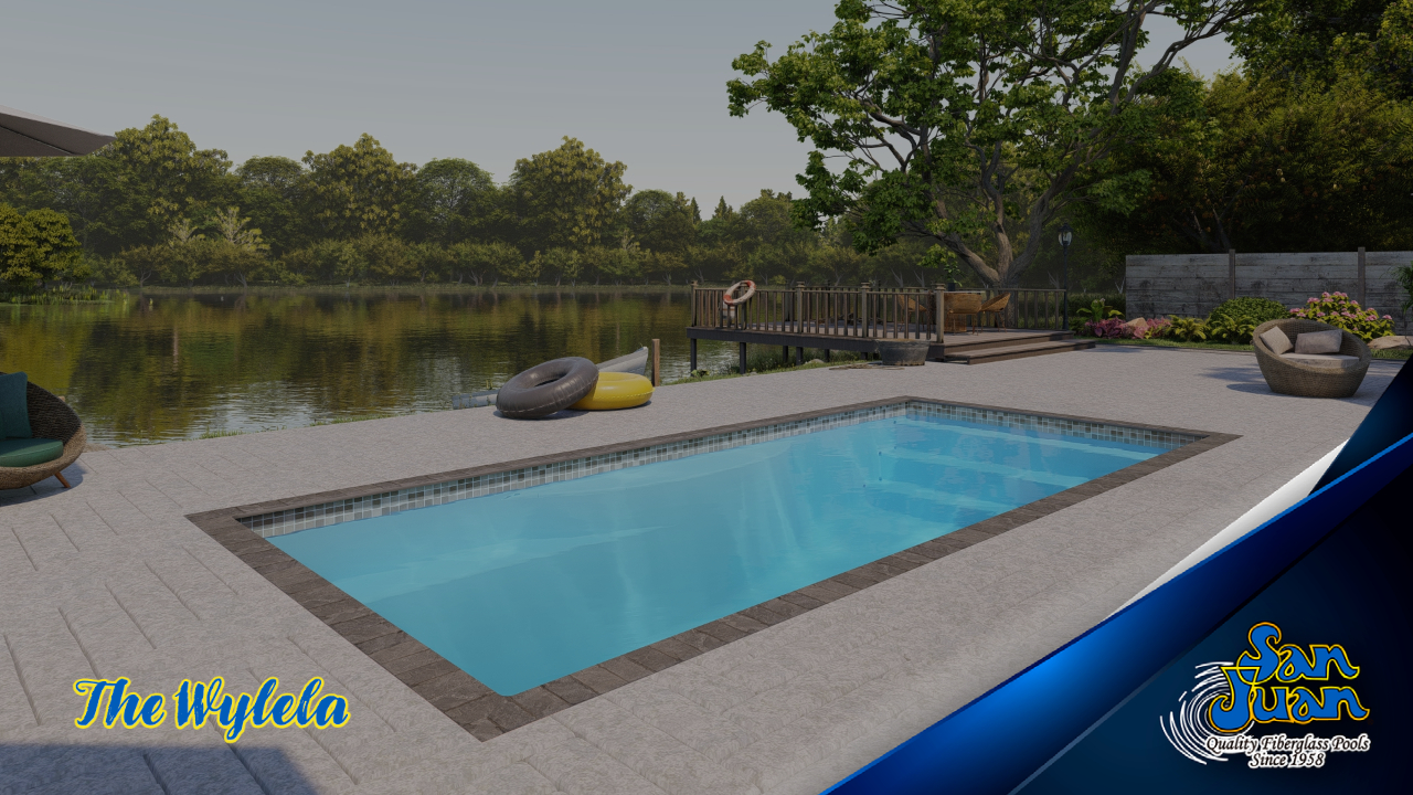 The Wylela – A Rectangle Pool Shape with Personality