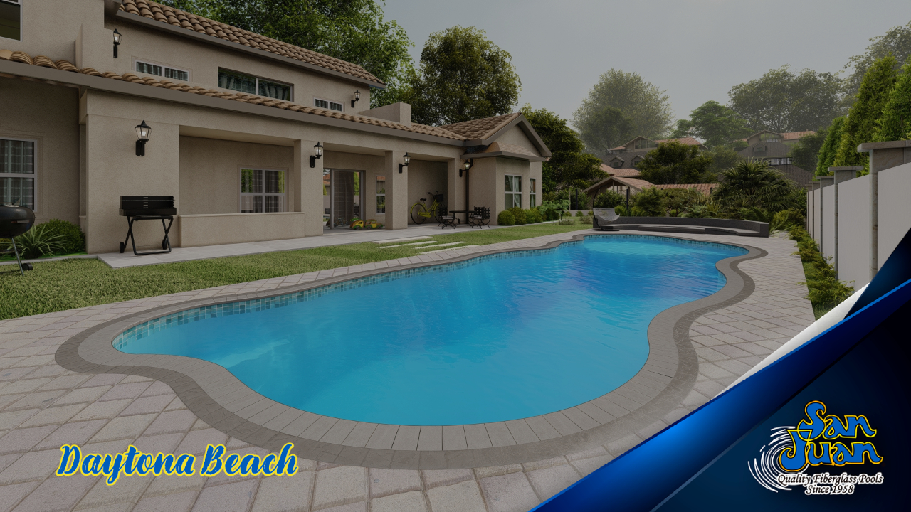 Revolutionary Daytona Beach Fiberglass Pool Design - San Juan Fiberglass Pools