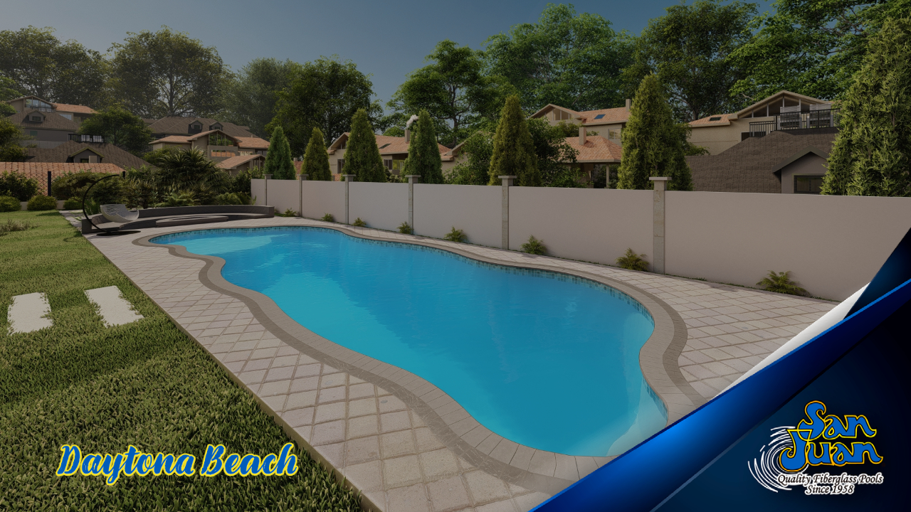 Revolutionary Daytona Beach Fiberglass Pool Design - San Juan Fiberglass Pools