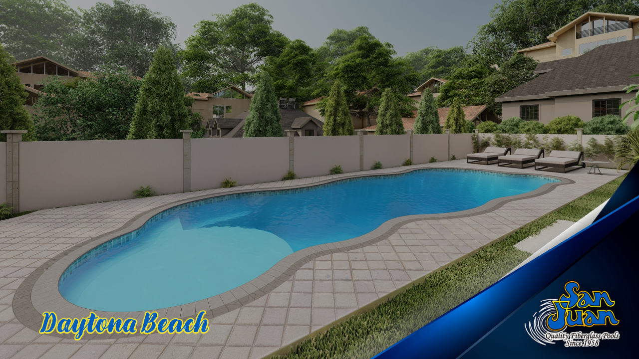 Revolutionary Daytona Beach Fiberglass Pool Design - San Juan Fiberglass Pools