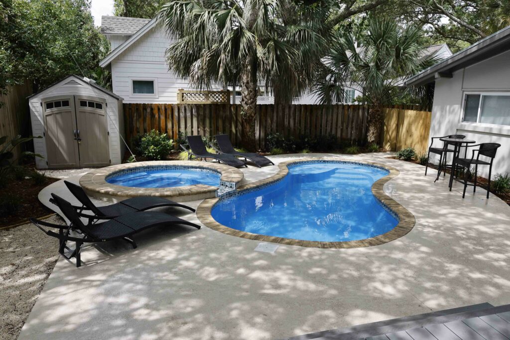 Sundial Fiberglass Pool