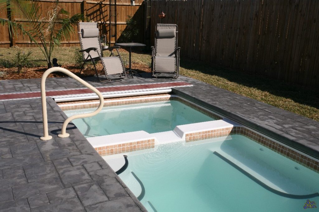 cyberlane fiberglass pool